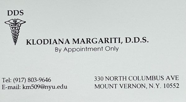 Klodiana Margariti,DDS