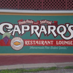 Capraro's Restaurant & Lounge - Find this on the E. Main Street wall and you've made it, come in and enjoy!
