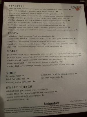 Menu photo 8 The Cookery Dobbs Ferry, NY Menu photo 8 The Cookery Dobbs Ferry, NY