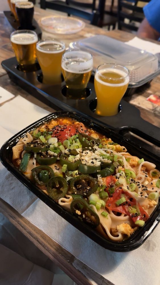 Food from Tower Hill Brewing