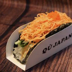 Qu Japan - S2.Yuzu Crab Sushi Taco