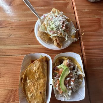 City Tacos - Birria de Res Taco, 1289386. Surf & Turf Taco and a potato something or other... - Tacos Near Me - La Mesa, California City Tacos - Birria de Res Taco, 1289386. Surf & Turf Taco and a potato something or other... - Tacos Near Me - La Mesa, California