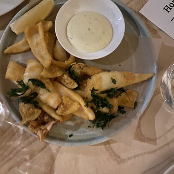 Honey & Smoke - Crispy squid - Middle Eastern Near Me - London, XGL Honey & Smoke - Crispy squid - Middle Eastern Near Me - London, XGL