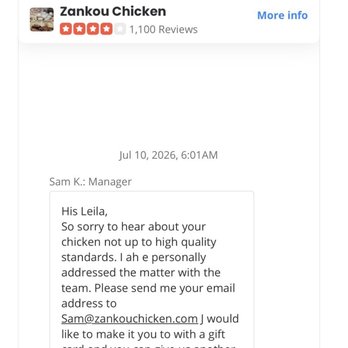 Zankou Chicken - Promises for a solution. - Mediterranean Near Me - Glendale, California