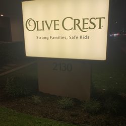 Olive Crest - Olive Crest sign