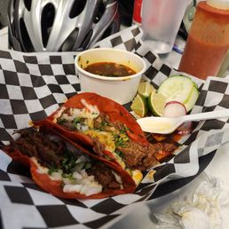 Birria tacos