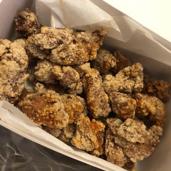 Tea Spots - Popcorn chicken, mild (4/5). Really yummy! Look at those large pieces of chicken! Crispy and not dry. - Shaved Ice Near Me - Pasadena, California