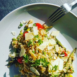 Little Trouble - Parmesan Fried Rice. Absolutely scrumptious. Classified as a "main", but I suggest every table add this to the table if no one orders.