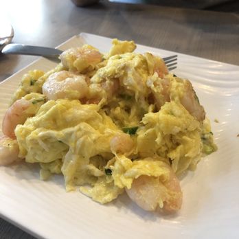 Hong Far Cafe - Scrambled eggs with shrimp - picture does not do it justice - Chinese Near Me - Richmond Hill, Ontario