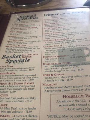 Menu photo 3 The Family Inn Wells, MI Menu photo 3 The Family Inn Wells, MI