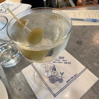 Fish Shop - The Martini Rossi - Nicole makes them best! - Seafood Near Me - Austin, Texas