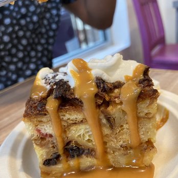 Le French Cafe - Croissant pudding - Breakfast & Brunch Near Me - Boulder, Colorado
