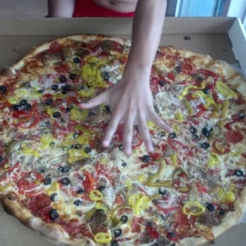 Lenny's New York Pizza - XL (25") pizza with everything. - Pizza Near Me - Ormond Beach, Florida