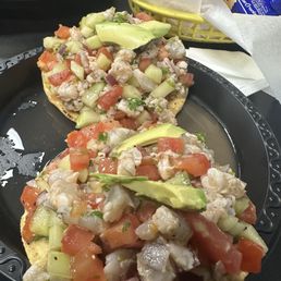 Shrimp ceviche Shrimp ceviche