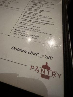 The Pantry Crest by null