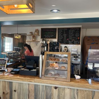 Viva Mexi Coffee Shop - Pastry case and one of the lovely owners - Coffee & Tea Near Me - Denver, Colorado