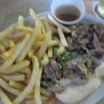 Wallaby's Grill & Pub - cheesesteak (pic is a little blurry, but you get the idea) - Sports Bars Near Me - Lenexa, Kansas Wallaby's Grill & Pub - cheesesteak (pic is a little blurry, but you get the idea) - Sports Bars Near Me - Lenexa, Kansas