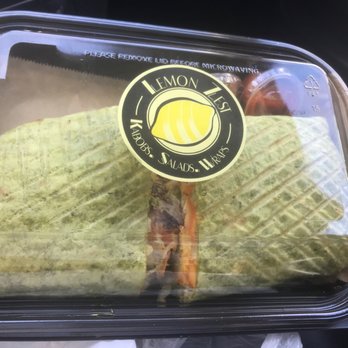 Lemon Zest Cafe - Chicken wrap - Mediterranean Near Me - Glendale, California Lemon Zest Cafe - Chicken wrap - Mediterranean Near Me - Glendale, California