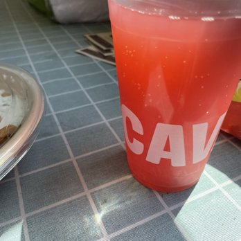 CAVA - Strawberry ginger - Mediterranean Near Me - Union, New Jersey
