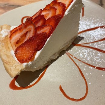 Monkeypod Kitchen - Strawberry Cream Pie kula strawberries, strawberry guava jam, homemade pie crust - Hawaiian Near Me - Kapolei, Hawaii