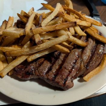 Monte Carlo Steak House - Ribeye w/fries - Steakhouses Near Me - Albuquerque, New Mexico