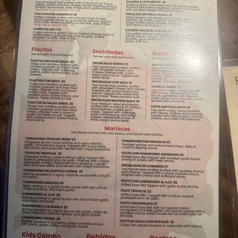 Rosa Madera - Menu 7/2025 - Mexican Near Me - Sacramento, California Rosa Madera - Menu 7/2025 - Mexican Near Me - Sacramento, California