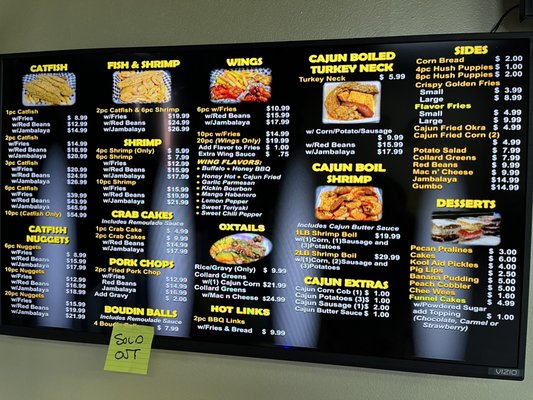 Mardi Gras Cajun Cuisine by null