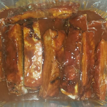 Q & R BBQ - Full rack of ribs! - Barbeque Near Me - Sacramento, California Q & R BBQ - Full rack of ribs! - Barbeque Near Me - Sacramento, California