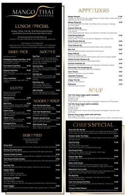 Menu photo 4 Mango Thai Cuisine Plano, TX Menu photo 4 Mango Thai Cuisine Plano, TX