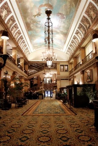 The Pfister Hotel - wedding in Milwaukee, WI