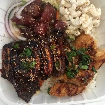 Ai Pono Cafe - The Roots lunch plate. Seared ahi was the best - Asian Fusion Near Me - Costa Mesa, California Ai Pono Cafe - The Roots lunch plate. Seared ahi was the best - Asian Fusion Near Me - Costa Mesa, California