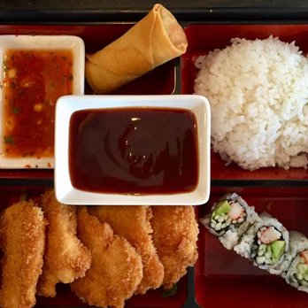 Sake Sushi - Katsu fish bento box (lunch) - Japanese Near Me - Black Mountain, North Carolina Sake Sushi - Katsu fish bento box (lunch) - Japanese Near Me - Black Mountain, North Carolina