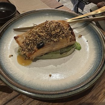 Zushi - yuzu miso salmon - Japanese Near Me - Barangaroo, NSW Zushi - yuzu miso salmon - Japanese Near Me - Barangaroo, NSW
