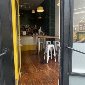Bandit - Doorway & high-table seating. - Breakfast & Brunch Near Me - San Francisco, California Bandit - Doorway & high-table seating. - Breakfast & Brunch Near Me - San Francisco, California
