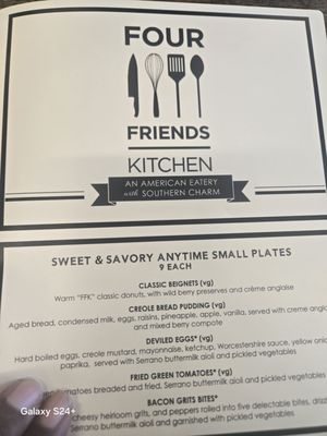 Menu photo 3 Four Friends Kitchen Denver, CO