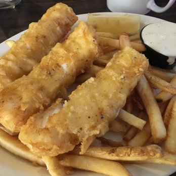 Murray's Saloon & Eatery - Fish and Chips - your standard cod and fries - Karaoke Near Me - Big Bear Lake, California
