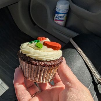 Chandelier Bakery - Small carrot cake cupcake - Bakeries Near Me - Vancouver, Washington Chandelier Bakery - Small carrot cake cupcake - Bakeries Near Me - Vancouver, Washington