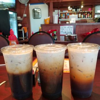 Bangkok Thai Cuisine - Thai coffee and Thai tea. Only $3.95 each - Thai Near Me - Kingman, Arizona Bangkok Thai Cuisine - Thai coffee and Thai tea. Only $3.95 each - Thai Near Me - Kingman, Arizona