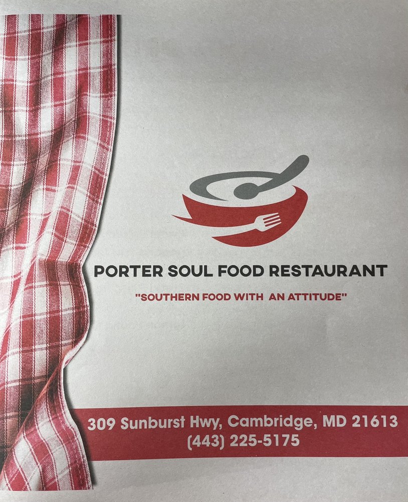 Porter Soul Food Restaurant Logo