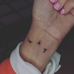 Timeless Ink Studio - Final product- 3 little birds.