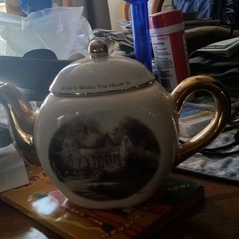 The 2nd Time Around Consignment Shop - Thomas Kincade tea pot - Used, Vintage & Consignment Near Me - New Port Richey, Florida The 2nd Time Around Consignment Shop - Thomas Kincade tea pot - Used, Vintage & Consignment Near Me - New Port Richey, Florida