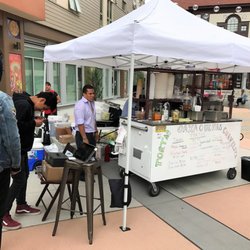 Plaza Roberto Maestas Food Court - People love food vendors!