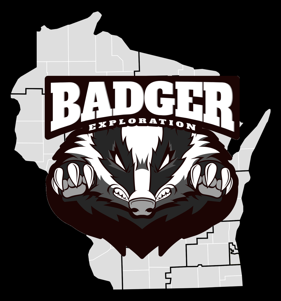 Badger Exploration - Treasure Hunter Logo