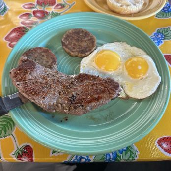 The Flying Biscuit Cafe - Steak and Eggs - Southern Near Me - Chapel Hill, North Carolina