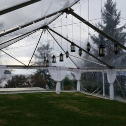 Gibsons Party Rentals - Our 30' x 70' clear top tent. Just one example