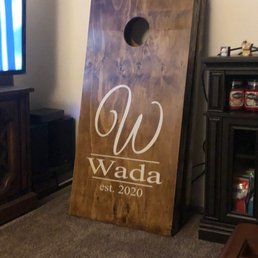 Corn hole board