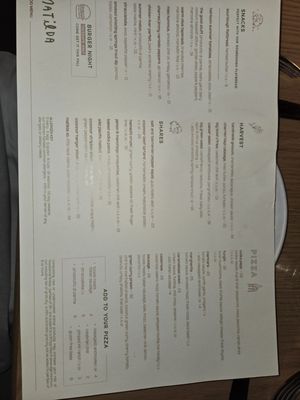 Menu photo 1 Matilda Park City, UT Menu photo 1 Matilda Park City, UT