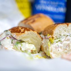 Sandwich Mill Deli & Catering - Seafood Salad on Dutch Crunch ($15/LG)