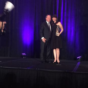PrideStaff - 2016 Diamond Award Winner - Amy Linn pictured with PrideStaff CEO George Rogers. - Employment Agencies Near Me - Dallas, Texas PrideStaff - 2016 Diamond Award Winner - Amy Linn pictured with PrideStaff CEO George Rogers. - Employment Agencies Near Me - Dallas, Texas
