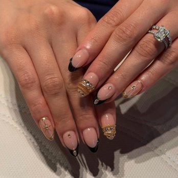 Glow Bakery & Nails - Trieu nail design for fall! - Nail Salons Near Me - Ontario, California